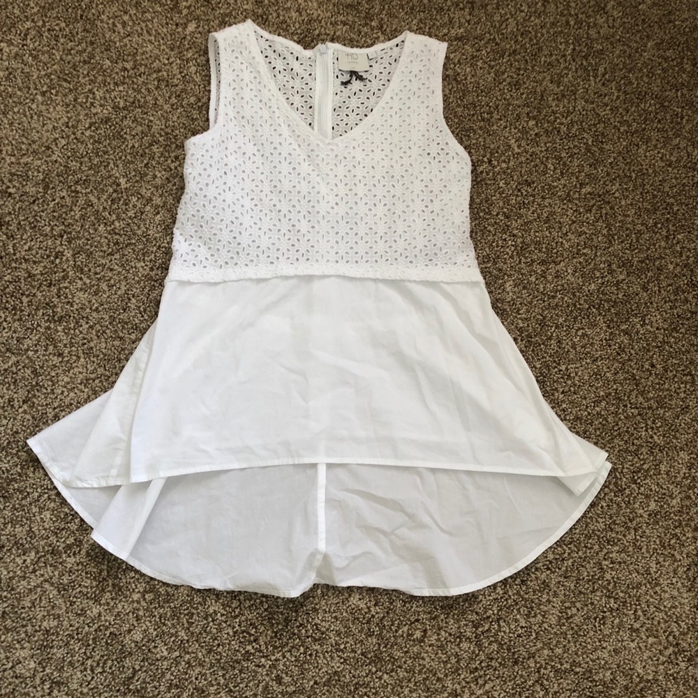 Anthropologie Peplum Tank